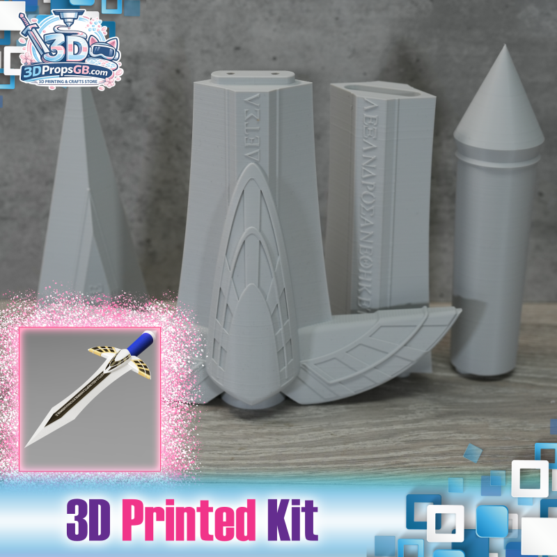Soulcalibur: Cassandra Sword - 3D Printed Kit