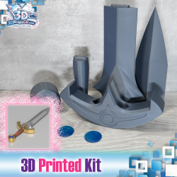 The Legend of Zelda: Four Sword - 3D Printed Kit