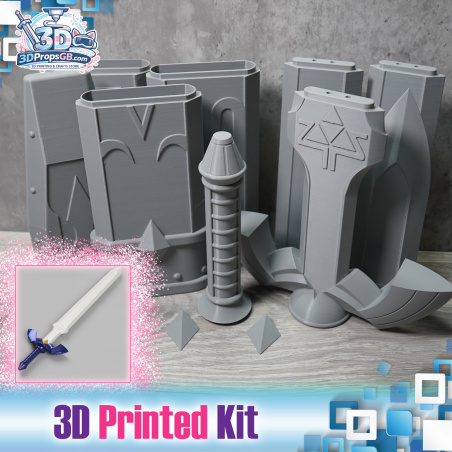 The Legend of Zelda: Ocarina of Time Master Sword - 3D Printed Kit