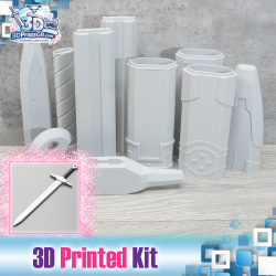 The Legend of Zelda: Ordon Sword - 3D Printed Kit