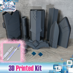 The Legend of Zelda Skyward Sword: Goddess White Sword - 3D Printed Kit