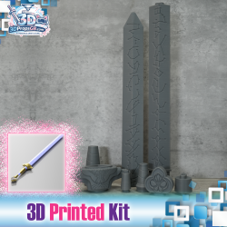 K-Pop Demon Hunters, Rumi's Sa-In-Geom - 3D Printed Kit