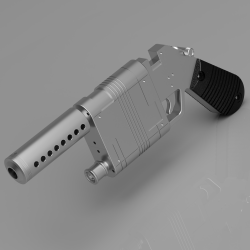 Star Wars: Rey's NN-14 Blaster - Digital Download