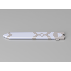 The Legend of Zelda Skyward Sword: Goddess White Sword Scabbard - Digital Download