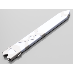 The Legend of Zelda Skyward Sword: Goddess White Sword Scabbard - Digital Download