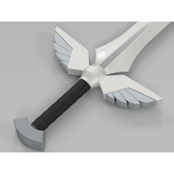 Fairy Tail: Erza Scarlet Heart Kreuz Sword - 3D Printed Kit