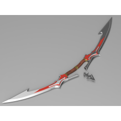 RWBY: Cinder Fall Midnight Bow - 3D Printed Kit