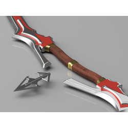 RWBY: Cinder Fall Midnight Bow - 3D Printed Kit