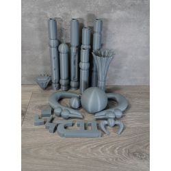 Sailor Moon: Sailor Pluto Garnet Rod - 3D Printed Kit