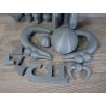 Sailor Moon: Sailor Pluto Garnet Rod - 3D Printed Kit