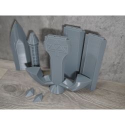 The Legend of Zelda: Ocarina of Time Master Sword - 3D Printed Kit