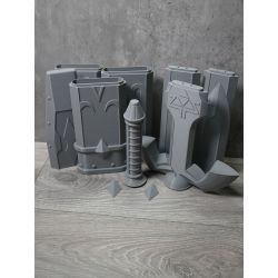 The Legend of Zelda: Ocarina of Time Master Sword - 3D Printed Kit