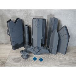 The Legend of Zelda Skyward Sword: Goddess White Sword - 3D Printed Kit