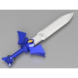 The Legend of Zelda: Wind Waker Master Sword - 3D Printed Kit