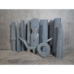 The Witcher: Ciri's Zireael Sword - 3D Printed Kit