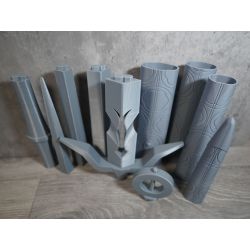 The Witcher: Ciri's Zireael Sword - 3D Printed Kit