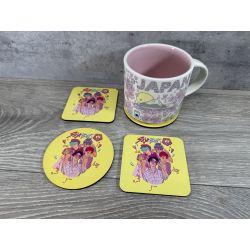 K-Pop Demon Hunters - Drinks Coaster Set - Saja Boys