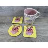 K-Pop Demon Hunters - Drinks Coaster Set - Saja Boys