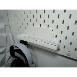 Nintendo Switch 2 Dock Holder for IKEA SKÅDIS or Direct Wall Mount