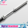 Final Fantasy 7: Aerith's Guard Stick - Digital Download