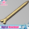 Fire Emblem: Falchion Sword Scabbard - Digital Download