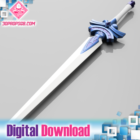 Genshin Impact: Kaeya Cool Steel Sword - Digital Download