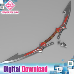 RWBY: Cinder Fall Midnight Bow - Digital Download
