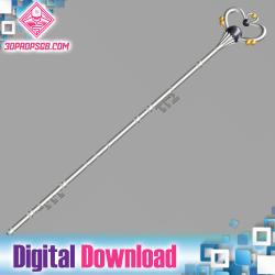 Sailor Moon: Sailor Pluto Garnet Rod - Digital Download