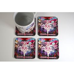 Puella Magi Madoka Magica - Drinks Coaster Set