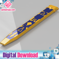 The Legend of Zelda: Ocarina of Time Master Sword Scabbard - Digital Download
