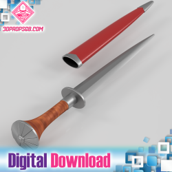 The Witcher: Ciri's Zireael Dagger - Digital Download