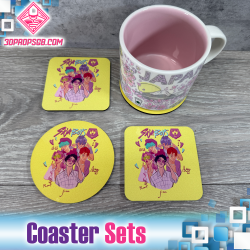 K-Pop Demon Hunters - Drinks Coaster Set - Saja Boys